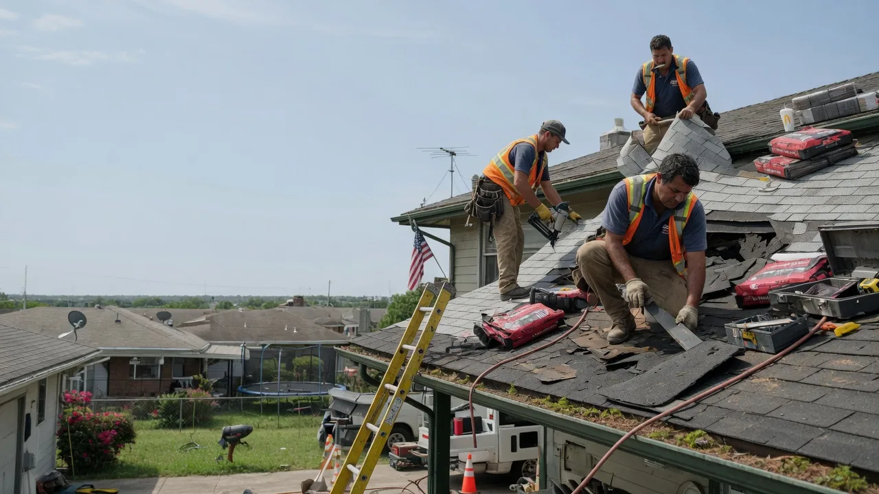 Roof Repair in Rush Center, KS near me